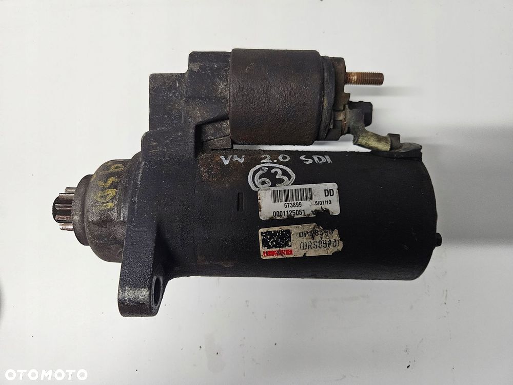 volkswagen golf v caddy 2.0 sdi bst rozrusznik - 1