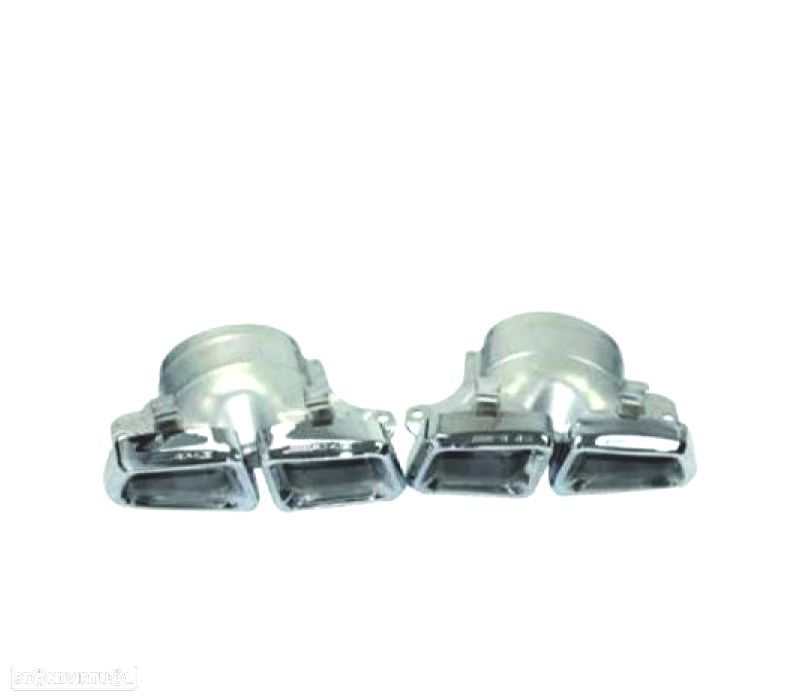 PONTEIRA DE ESCAPE ESPECÍFICA MERCEDES X166 11-15 LOOK AMG - 1