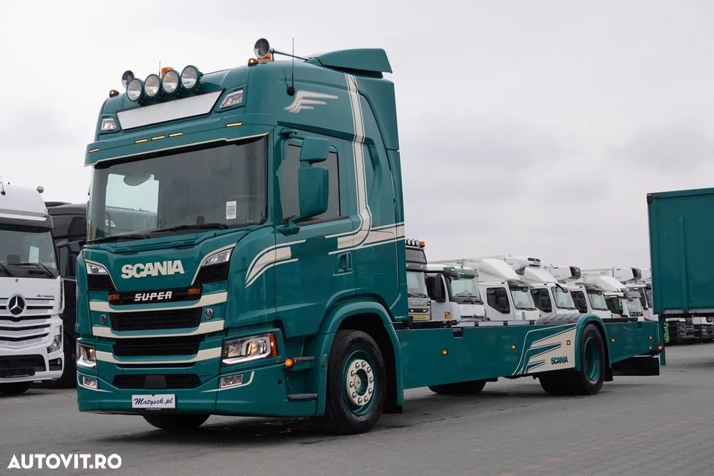 Scania G 280 / BDF / ȘASIU 7.7 M / RETARDER / SOLID / PIELE / EURO 6 - 1