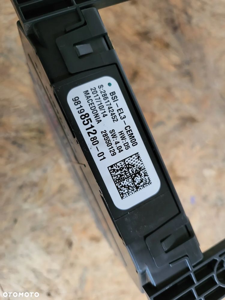 Moduł sterownik BSI Citroen C3 III 1.6 BLUEHDI - 3