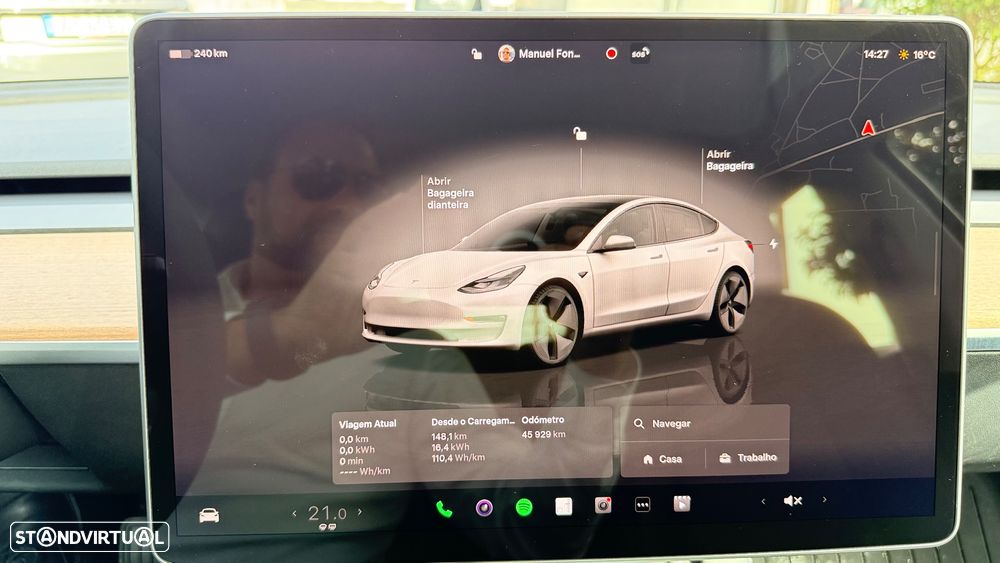 Tesla Model 3 Tração Traseira Premium - 9
