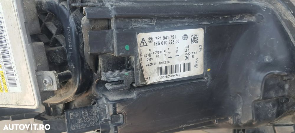 Far stanga bixenon Volkswagen Touareg 7p nonfacelift - 4