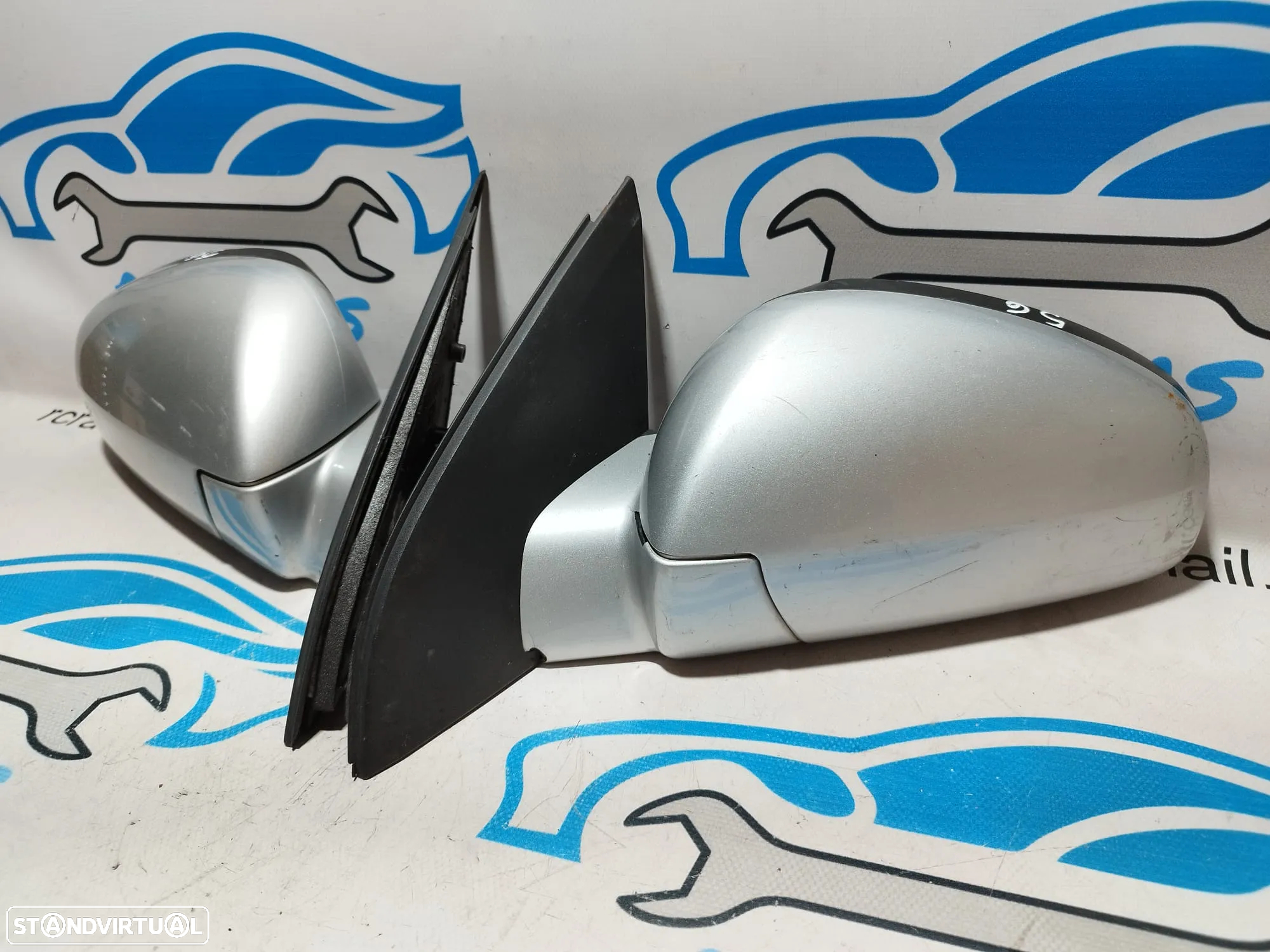 ESPELHO RETROVISOR ESQUERDO DIREITO OPEL VECTRA C GM24436145 24436145 GM24436147 24436147 OPEL SIGNUM ELETRICO AQUECIDO ESPELHOS RETROVISORES - 4