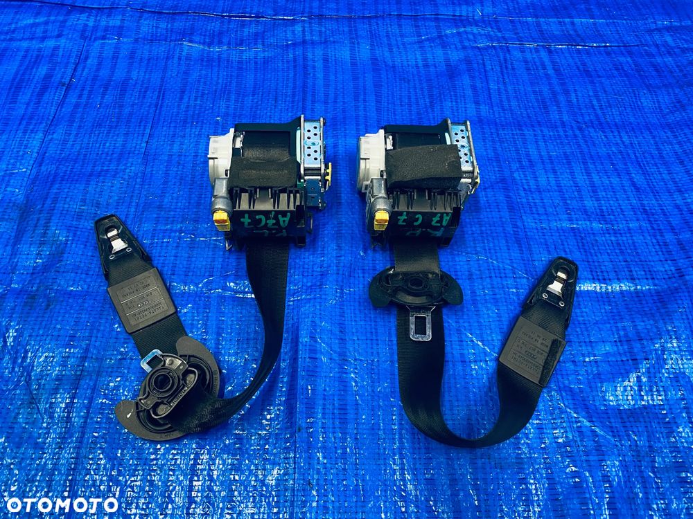 PASY NAPINACZE AIRBAG PASY BEZPIECZEŃSTWA LEWY PRAWY PRZÓD PRZEDNI AUDI A6 A7 C7 2011- ; 4G8857706D 4G8857705B ORYGINAŁ - 1