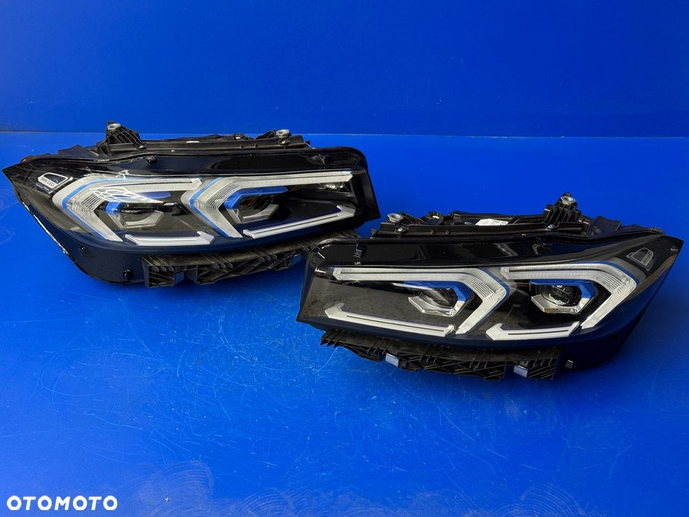 LAMPY FULL LED BMW G20 G21 LIFT LCI NIEBIESKIE EUROPA BDB - 1
