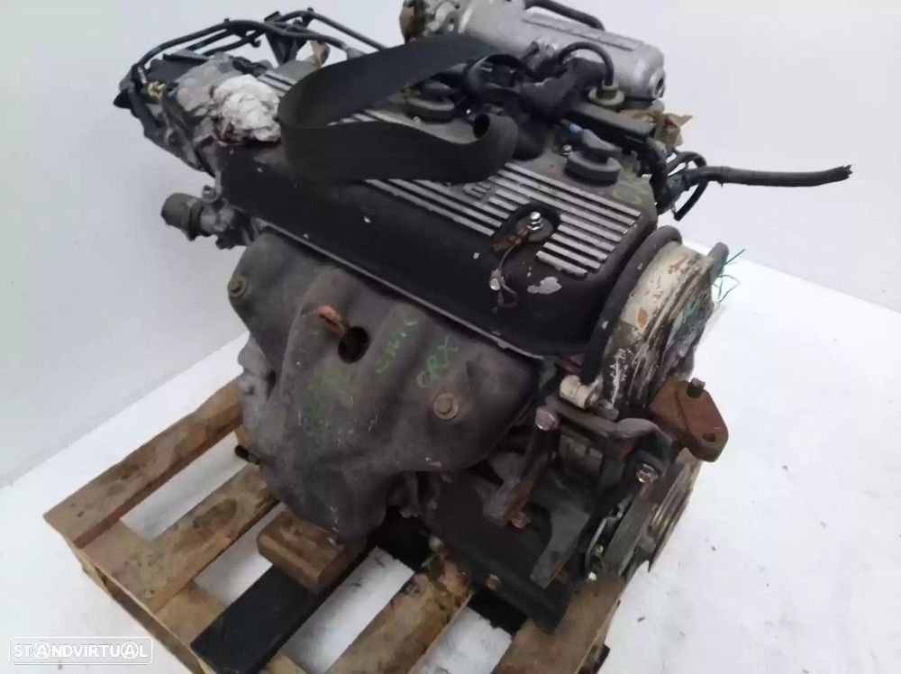 MOTOR COMPLETO HONDA CRX II 1987 -D16A7 - 2