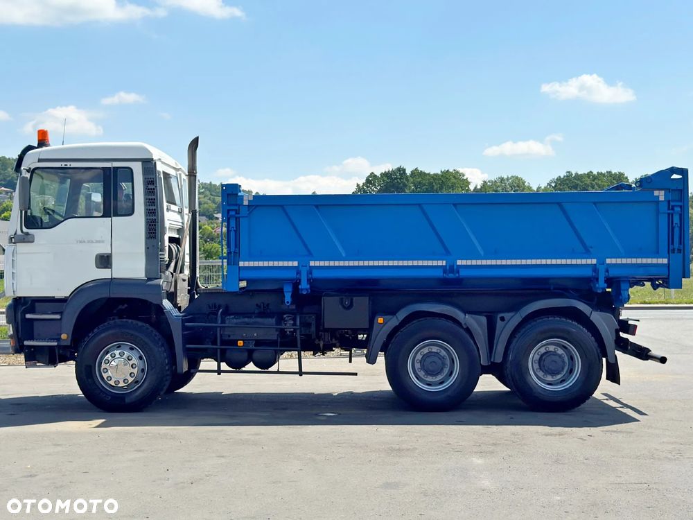 MAN TGA 33.360 * WYWROTKA 5,20 m + BORDMATIC * 6x4 * STAN BDB - 6