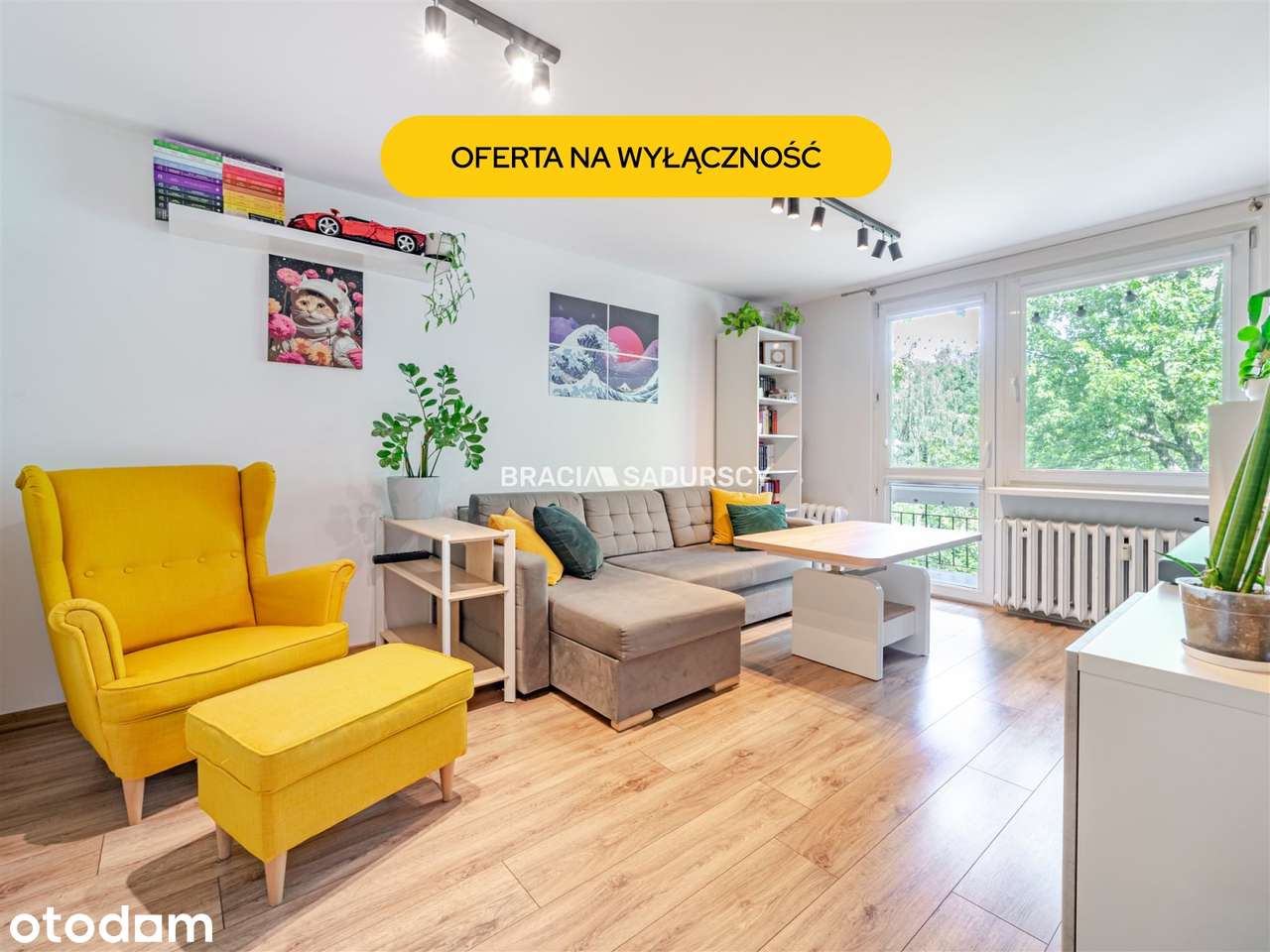 3 pok | 47,4 m² | ul. Jerzmanowskiego | Wykończon