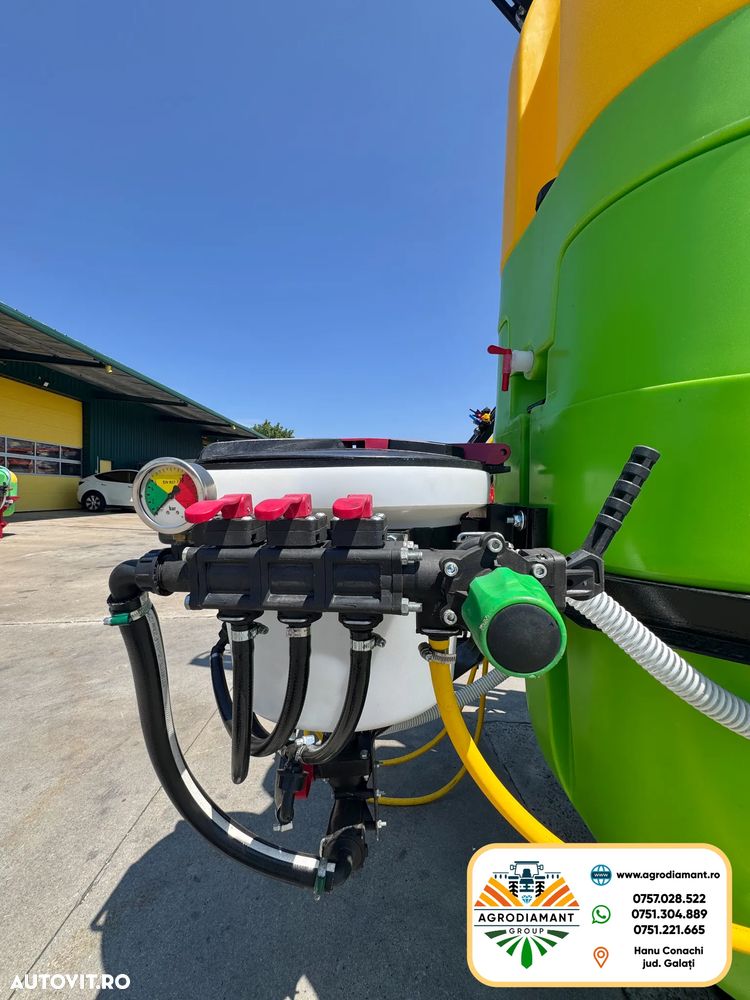 Alta DEMAROL SHOGUN 1200L Erbicidator Full Hidraulic + Electro-Distribuitor - 14