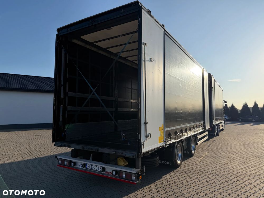 Renault T 480 EVO/ ZESTAW TANDEM / 120 M3 / PRZEJAZDOWY / OŚ PODNOSZONA / KLIMA POSTOJOWA / WECON / SAF /PIERWSZY WŁAŚCICIEL!!! - 14