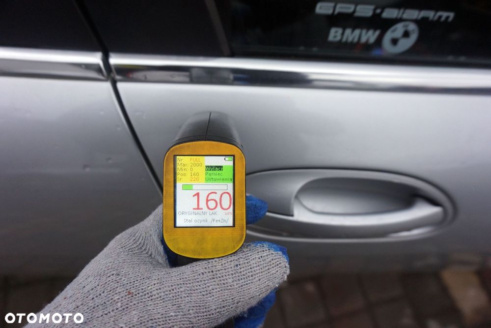 DRZWI PRZEDNIE PRAWE 7 IV E65 354  SREBRNY TITANSILBER BMW 2001-2005 - 4