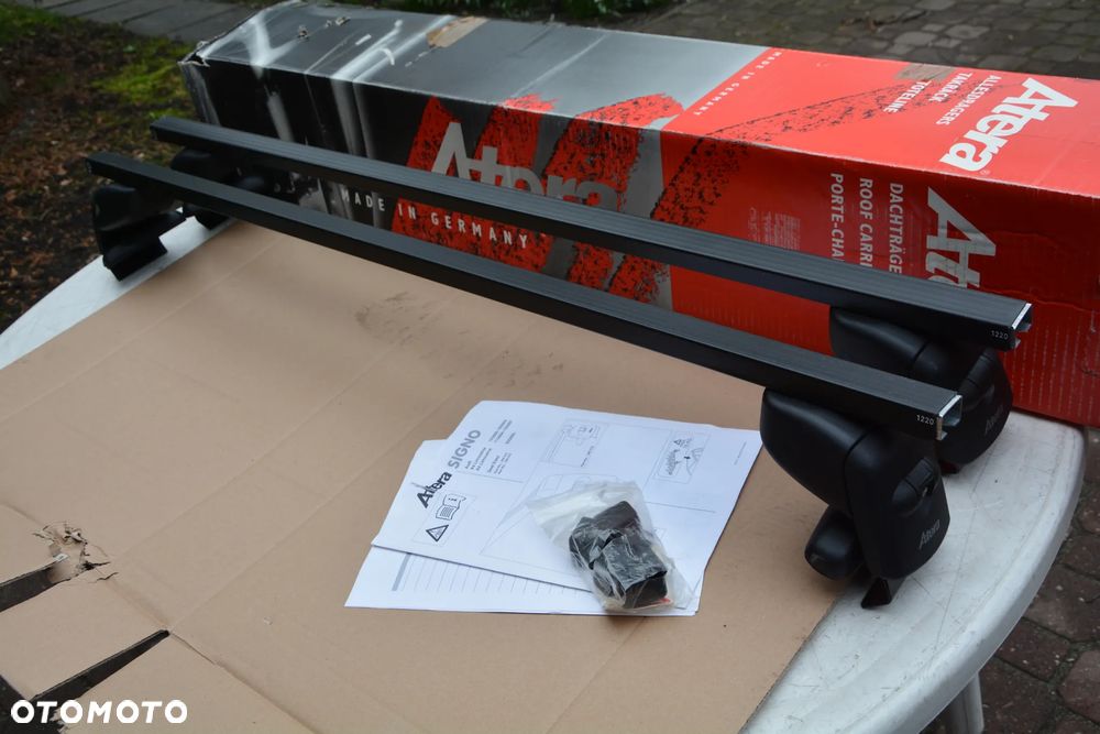 Audi A4 B6 sedan bagażnik dachowy Atera klucz - 4