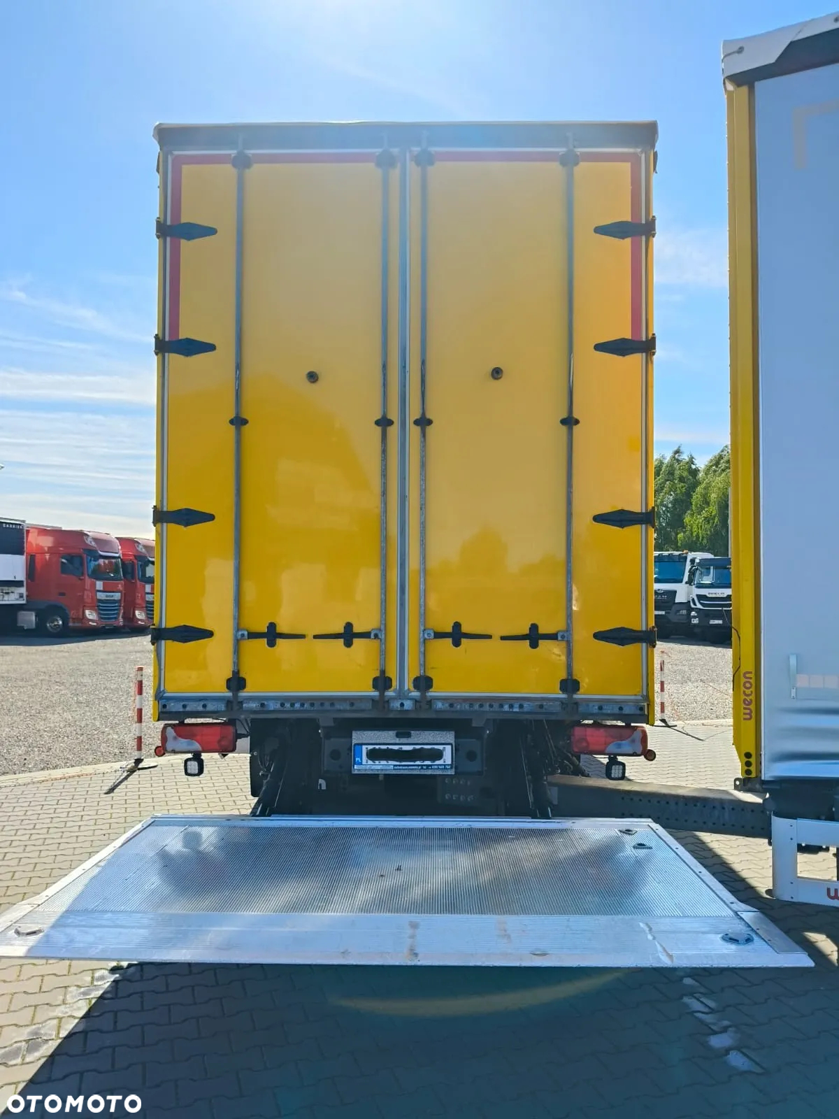 MAN TGM 18.340 / FIRANKA + WINDA / ZESTAW 38 EURO PALET / - 22