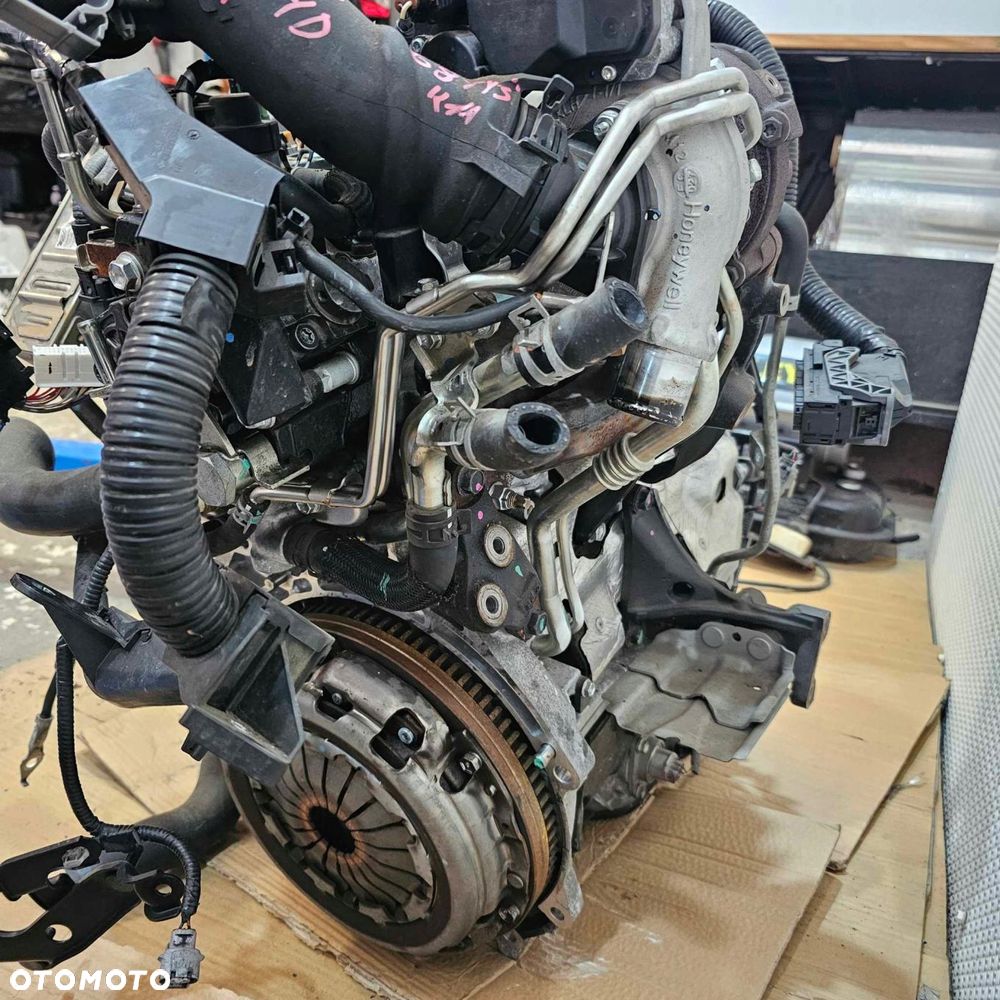 toyota yaris iii 1.4 d4d silnik motor kompletny 1nd - 7