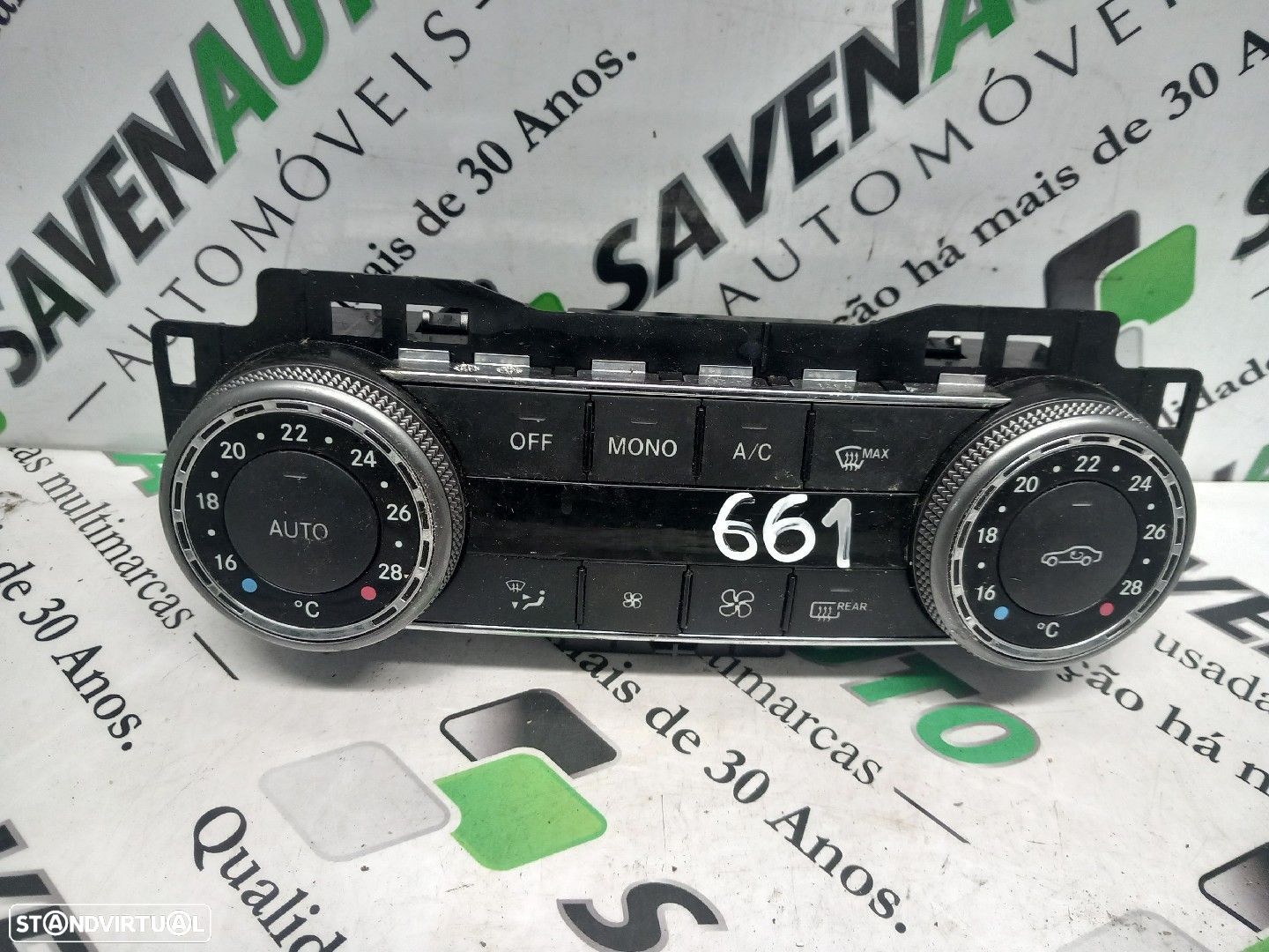 Comando / Botão De Sofagem / Climatronic Mercedes-Benz C-Class T-Model - 1