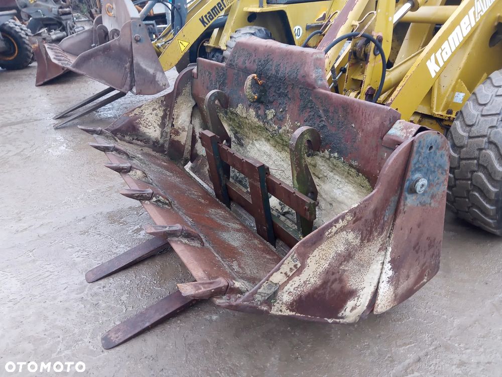 Kramer 620 Łyżka Krokodyl+Widły z Niemiec - 8