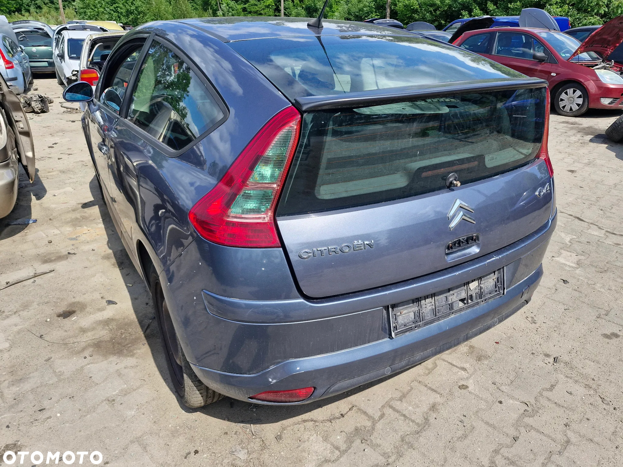 Citroen c4 EZW maska zderzak drzwi szyby lusterka fotel pojazd na częsci - 2