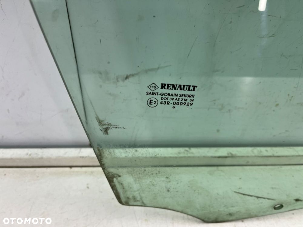 Szyba boczna Renault Megane 2 II HB kombi 02-09r. PRAWA przednia z drzwi oryginalna prawy przód - 2