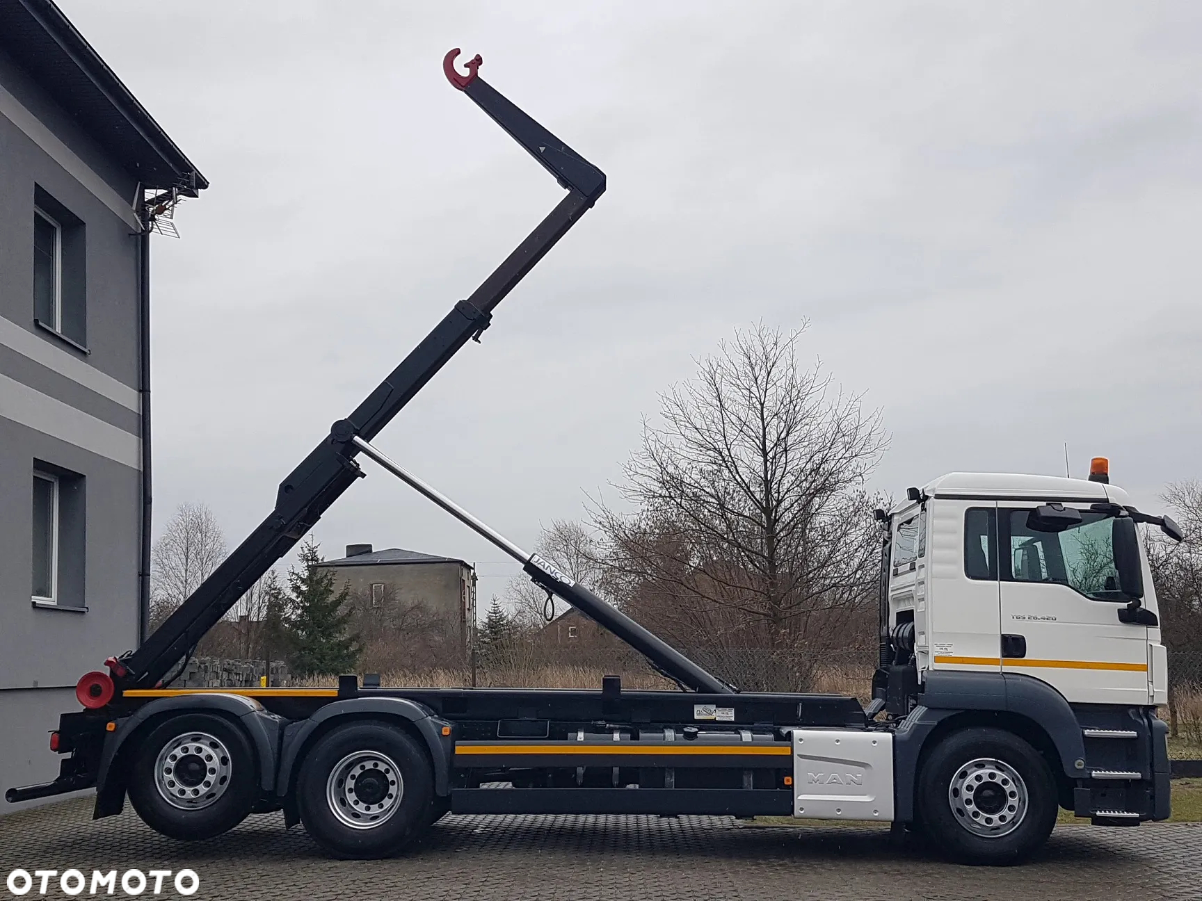 MAN TGS 26.420 E6 HAKOWIEC HS20 6x2 3-OSIE KLIMA - 16