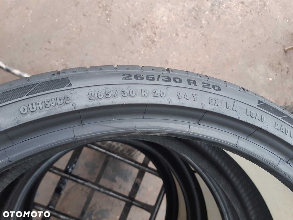 Opony letnie 265.30.20 Continental 2021 rok ContiSportContact 5P RO1 - 5