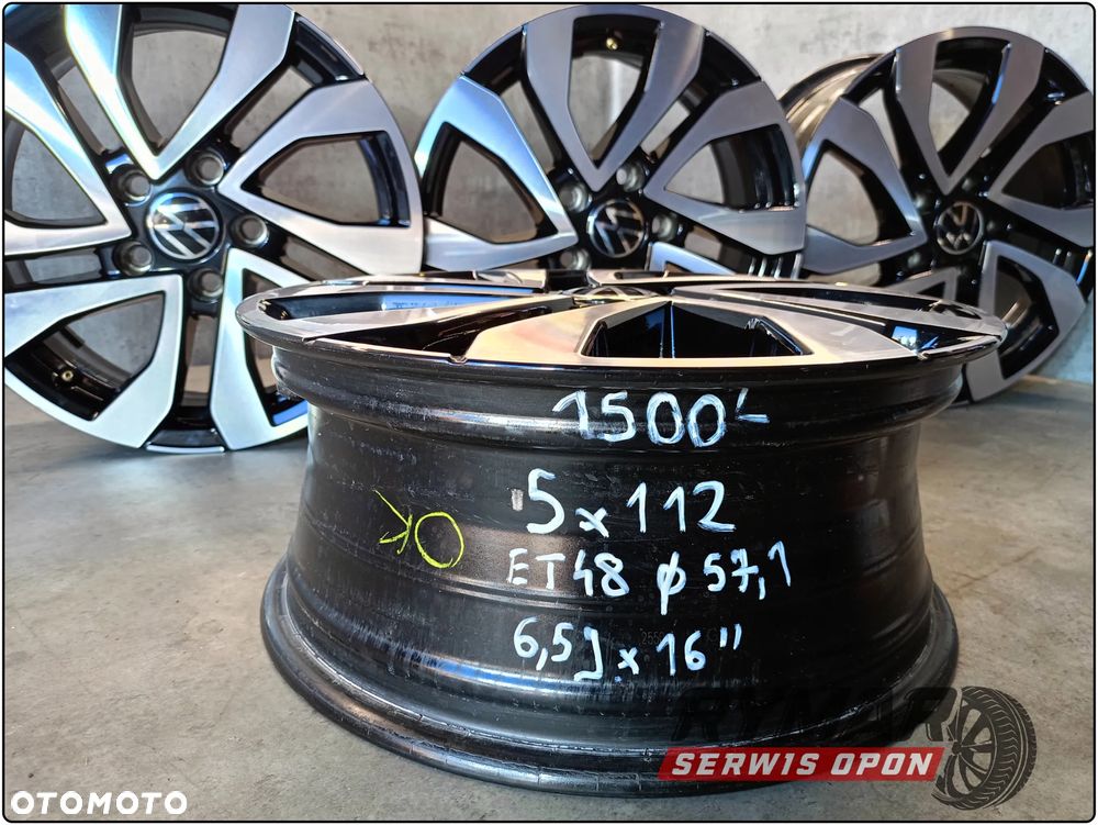 ŚLĄSK ALUFELGI 6,5x16" 5x112 ET48 SKODA AUDI VW SEAT KOMPLET - 6