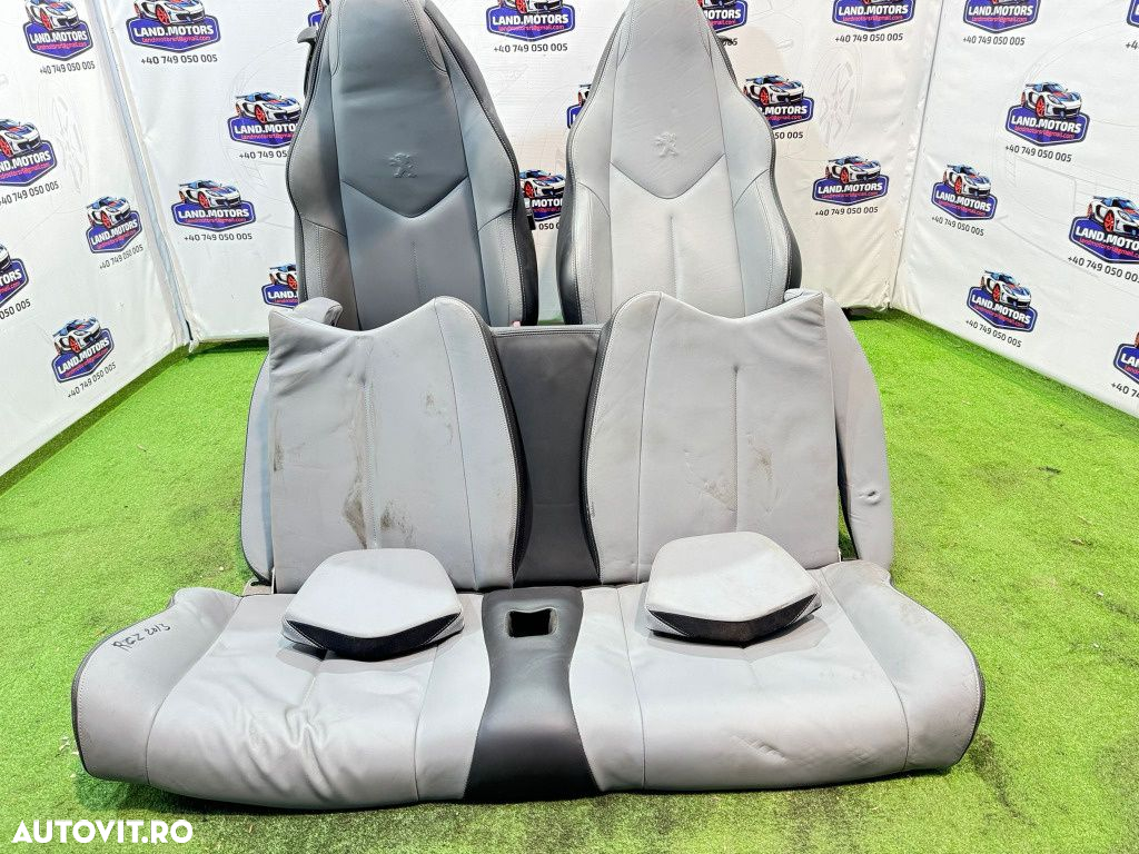 Interior piele, scaune cu incalzire banchete peugeot rcz coupe 2013 - 5