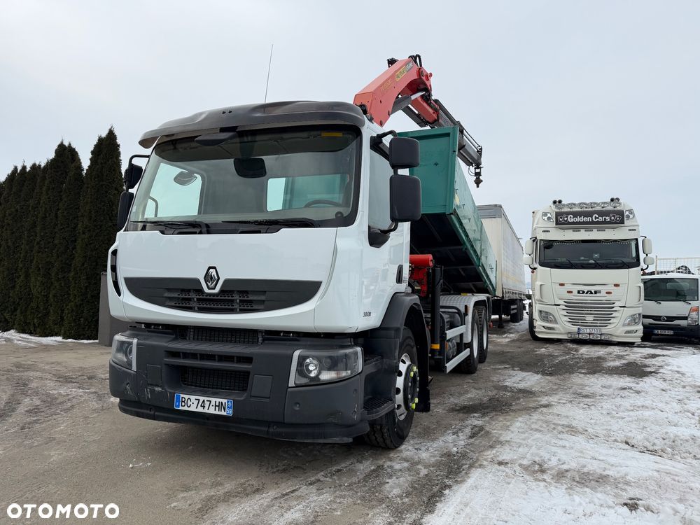 Renault PREMIUM LANDER 380 DXI 6X4 // DŹWIG HDS PALFINGER PK15500 RADIO PILOT // - 4