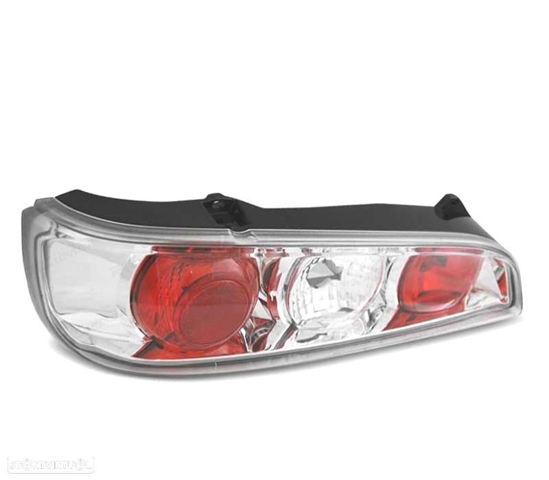 FAROLINS TRASEIROS FIAT SEICENTO 600 98-10 CROMADO - 3