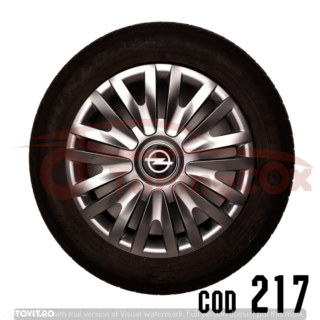 Capace roti OPEL r14  la set de 4 buc ,Capace janata aliaj - 7
