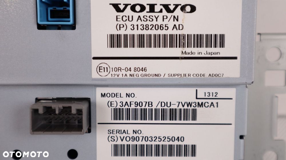 VOLVO XC60 I LIFT RADIO EKRAN NAWIGACJA 31382065 - 8