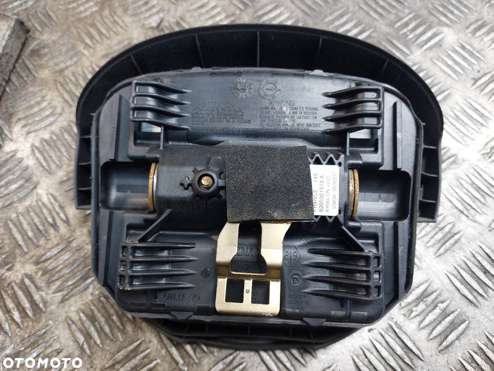 KIEROWNICA + PODUSZKA RENAULT MEGANE II 8200106306E 8200301513A - 9