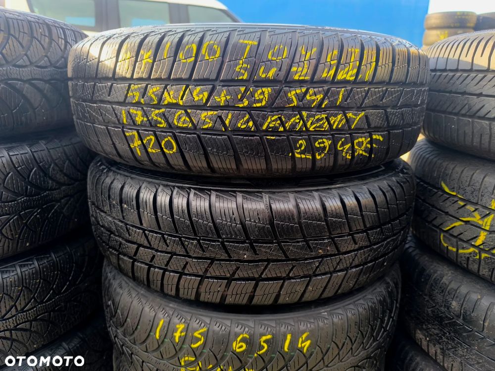 4x100 Felgi Stalowe Stal 14 Koła Zimowe Zima HYUNDAI I10 GETZ ACCENT KIA RIO PICANTO MAZDA 323 DEMIO 2 SUZUKI BALENO TOYOTA YARIS COROLLA Legnica ALU-RAD 175/65 7mm - 10