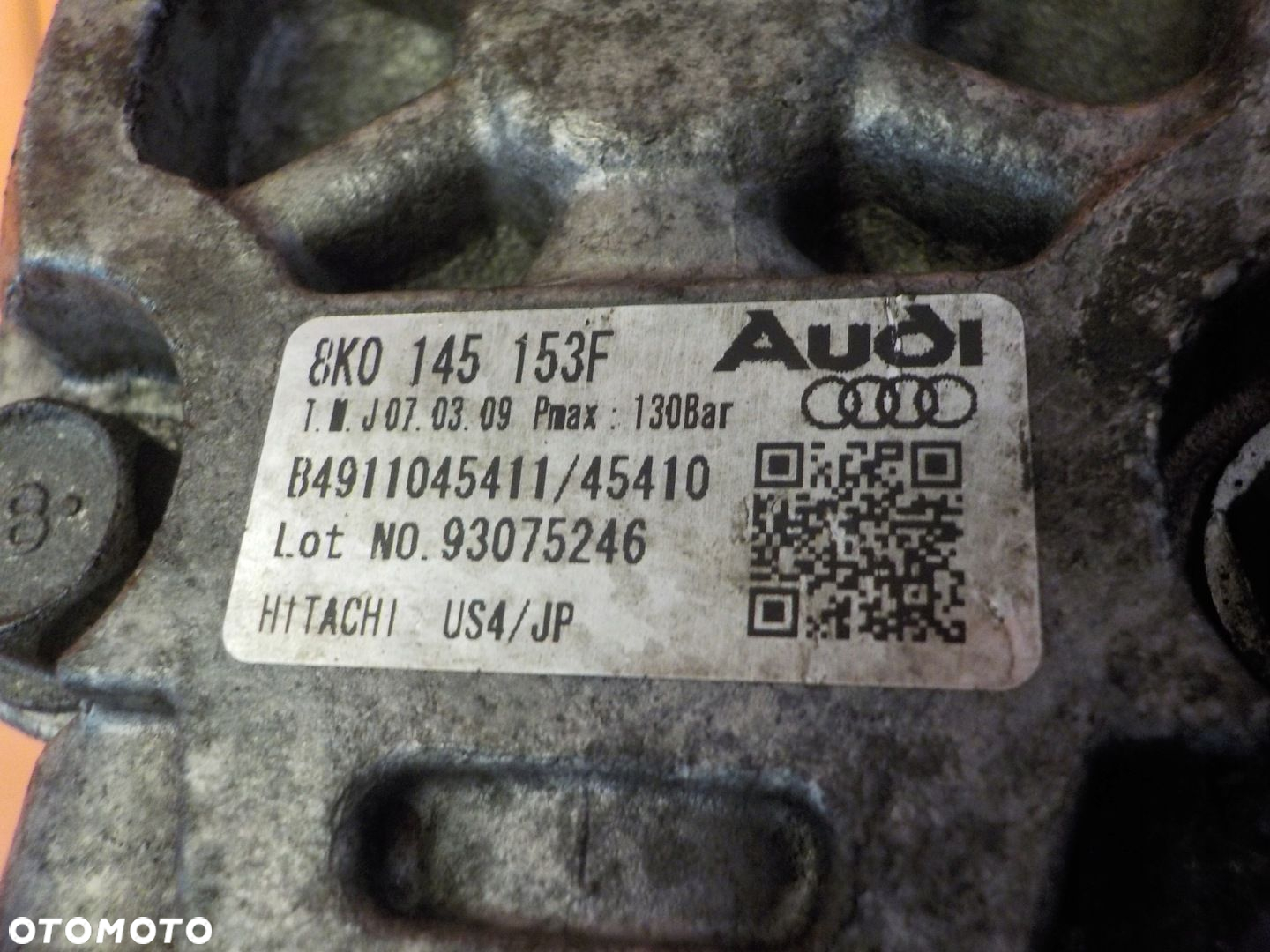 AUDI A4 B8 EXEO A5 1.8 TFSI 10r CDH pompa wspomagania 8K0145153F - 5
