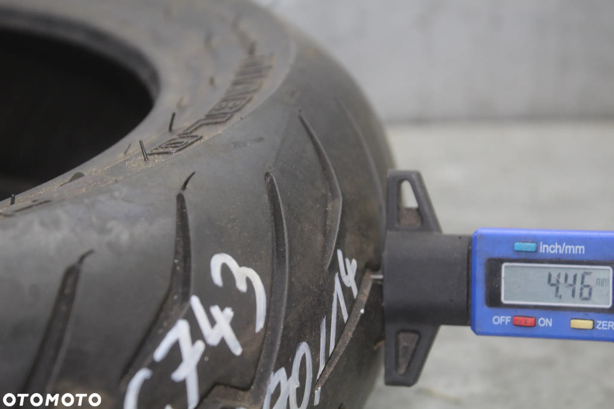 Opona motocyklowa Pirelli Diablo Rosso 120/70 R14 C743 - 3