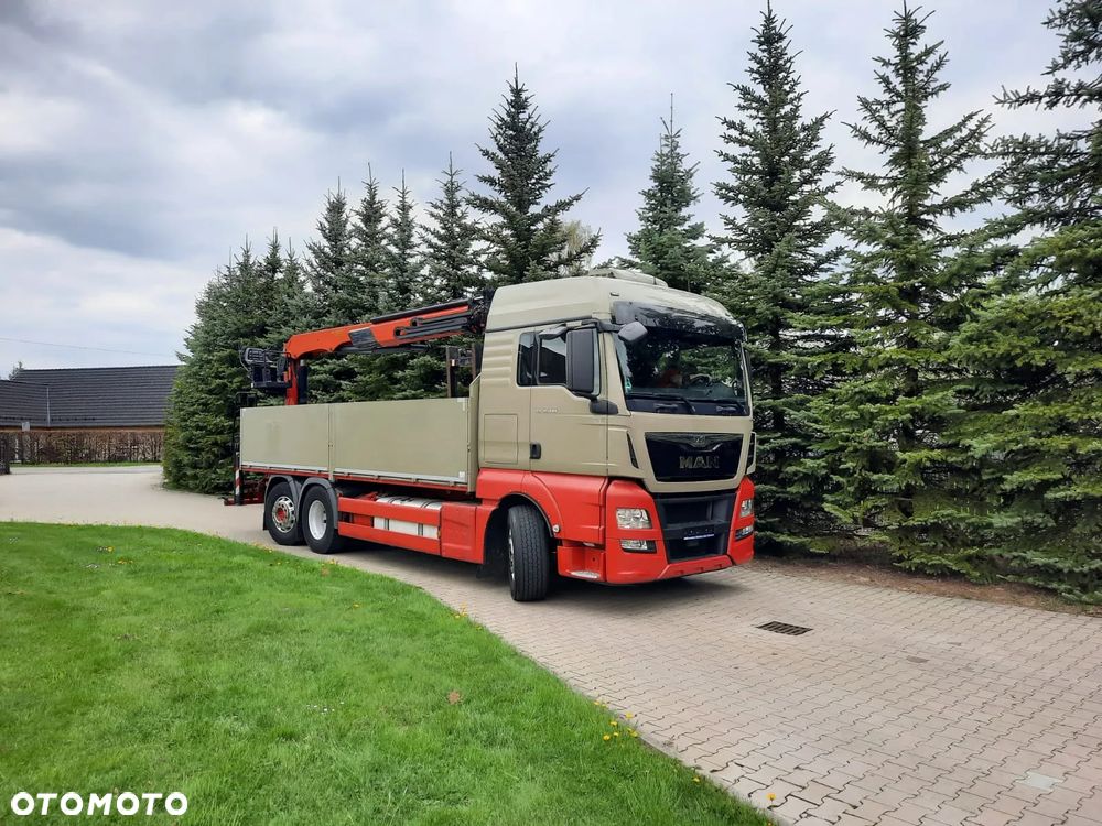 MAN TGX 26.480 z HDS Palfinger PK 18001L / 3-oś skrętna - 11