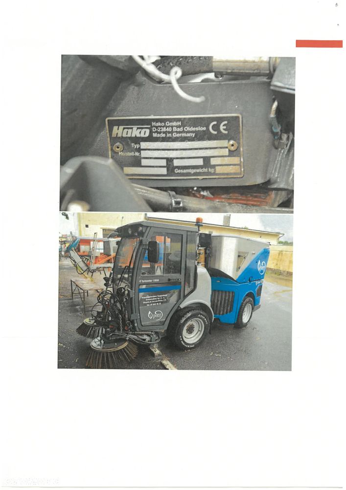 Hako Citymaster 1600 - 2