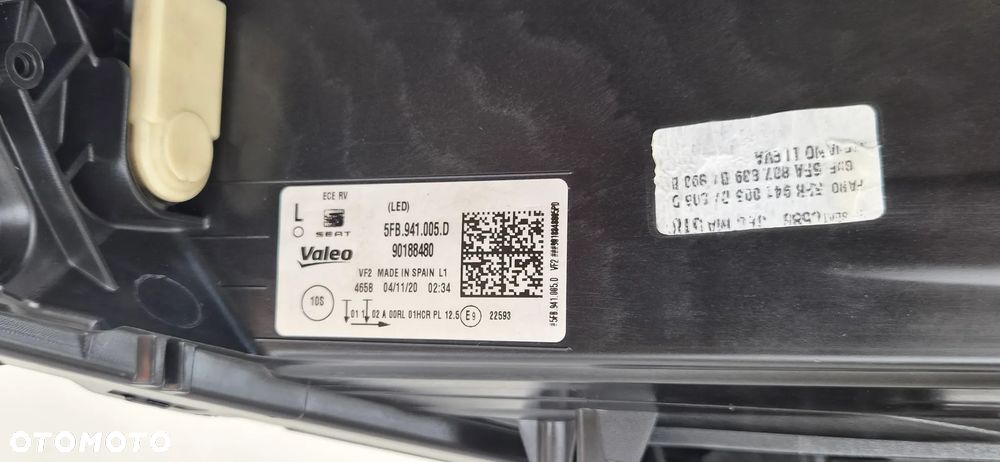 LAMPA LEWA PRZÓD LED SEAT LEON IV 5FB 2020- 5FB941005D - 10