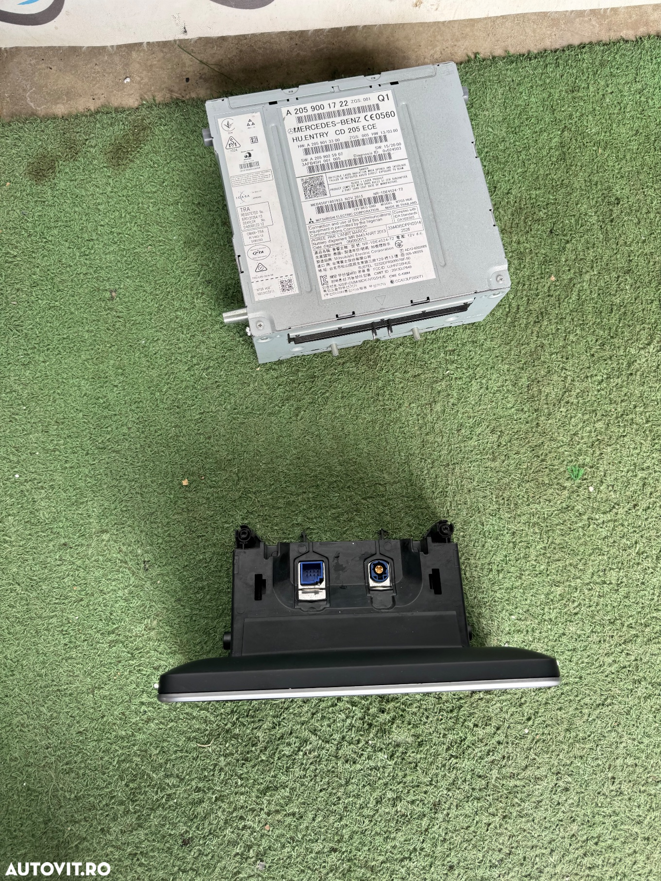 Display Navigatie unitate radio Mercedes  C class W205 Glc W253 - 4