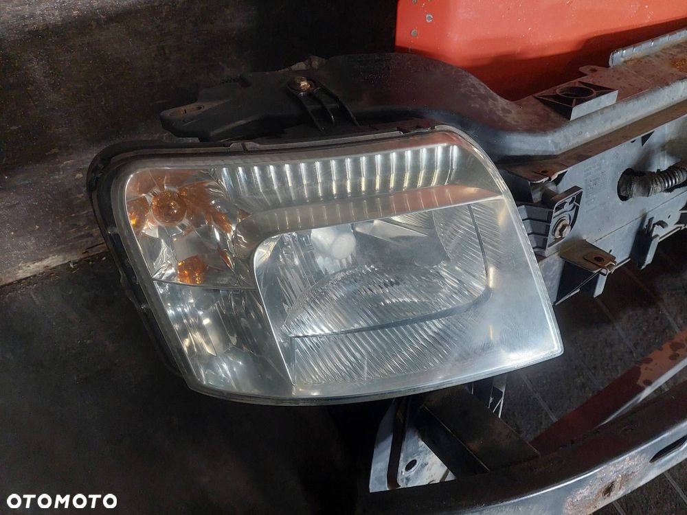 KOMPLETNY PRZÓD MASKA ZDERZAK BŁOTNIKI LAMPY PAS PRZEDNI FIAT PANDA II 199 - 11
