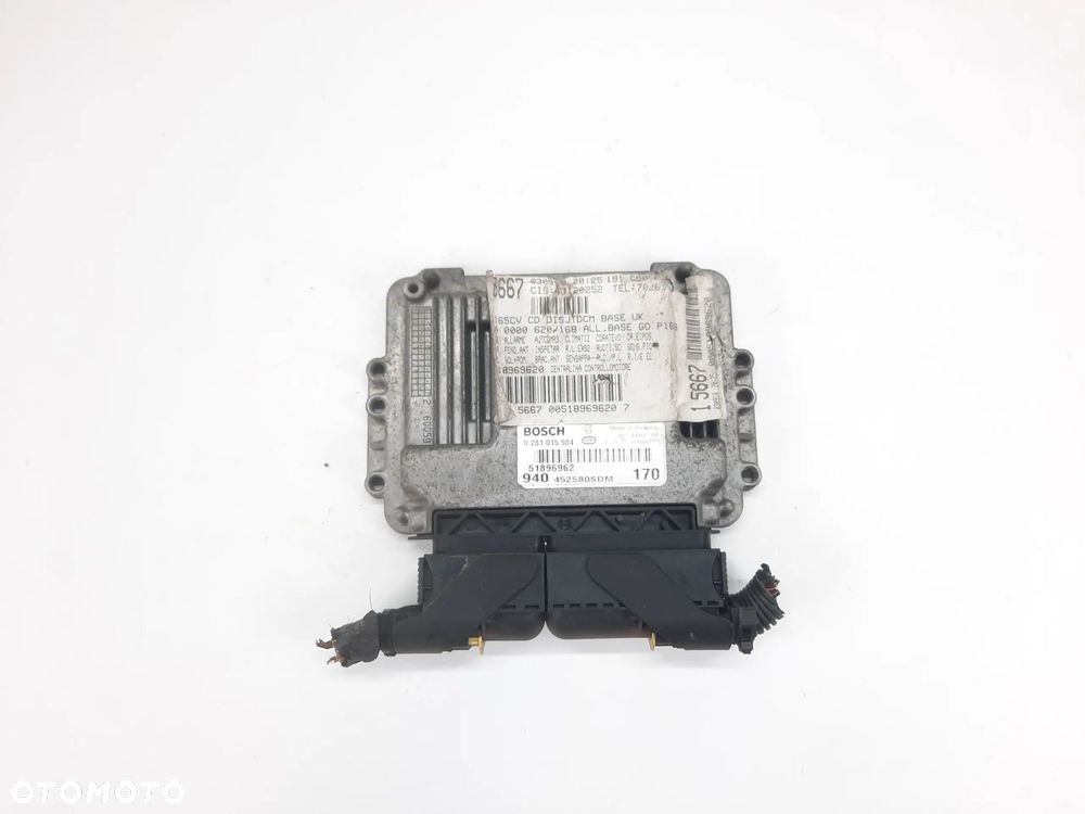 KOMPUTER ALFA ROMEO GIULIETTA 2.0 JTDM 51896962 0281015984 - 1