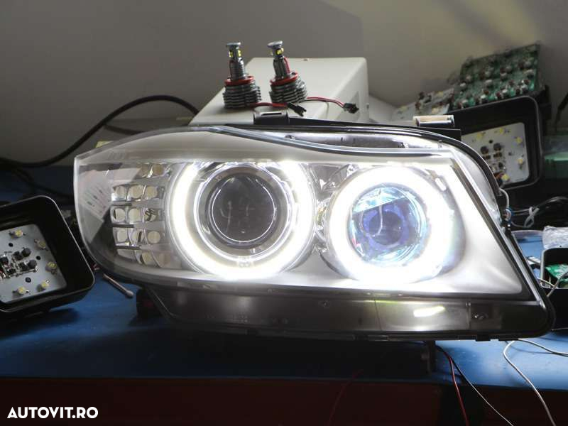 Led Marker H8 80w Angel Eyes pentru Bmw E92 E93 E60 X5 E70 X6 E90 F01 X1 E84  CALITATE PREMIUM ⭐️⭐️⭐️⭐️⭐️ - 8