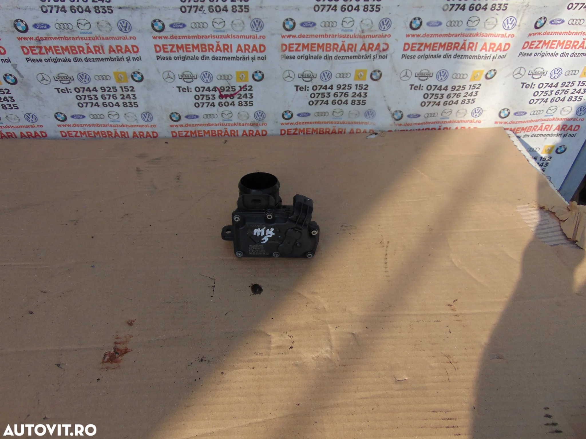 Clapeta Acceleratie Ford 2.0 Mondeo MK5 Kuga S Max Galaxy peugeot citroen cod 9806625280 boxer jumper 3008 c5 508 - 3