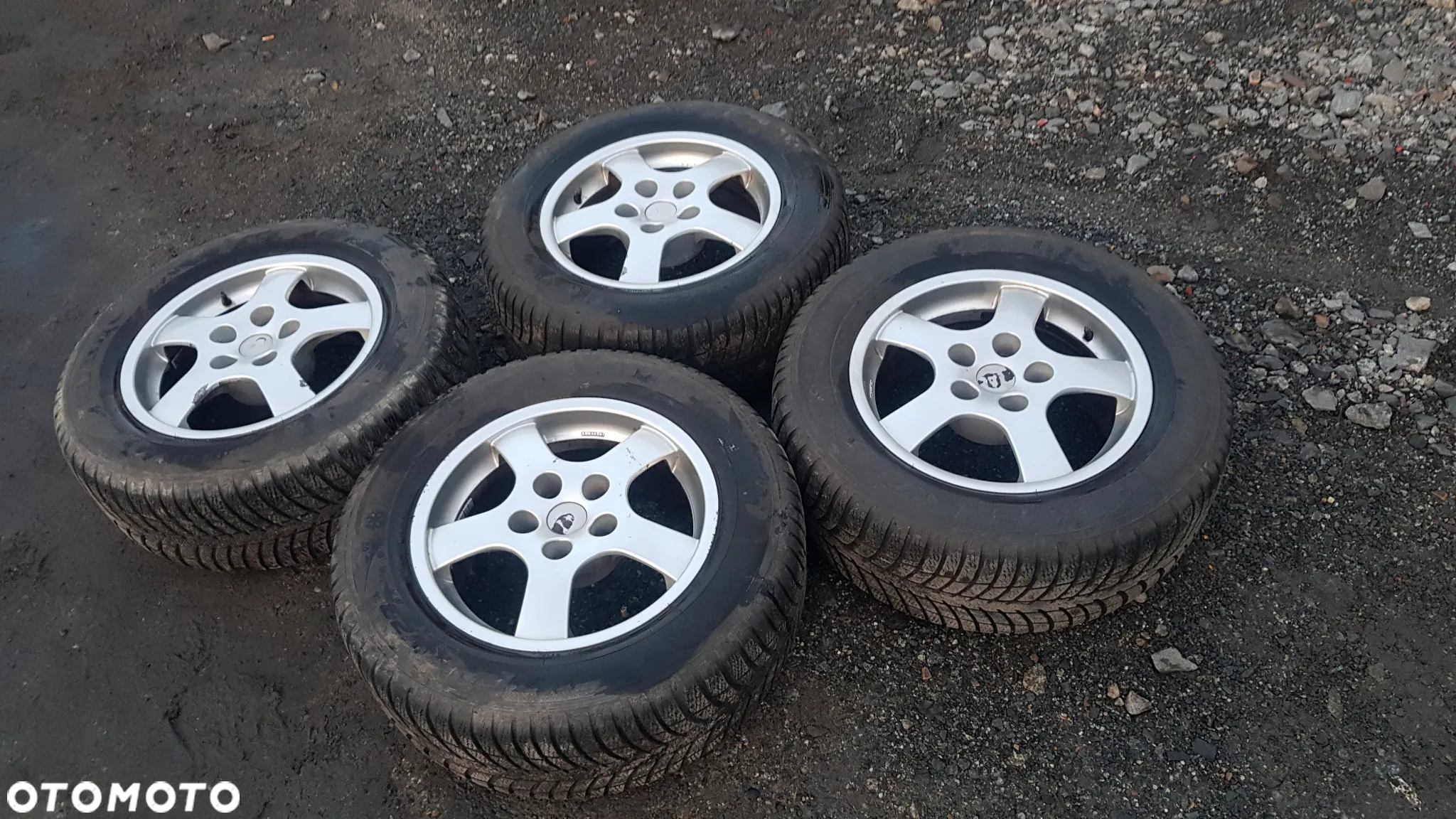 koła felgi 16 borbet bmw 5 E39 E60 E61 7 E38 E65  opony zimowe 235/60 r16 kumho 6mm  kumho i'zen izen kw23 235/60 r16 zimowe - 2