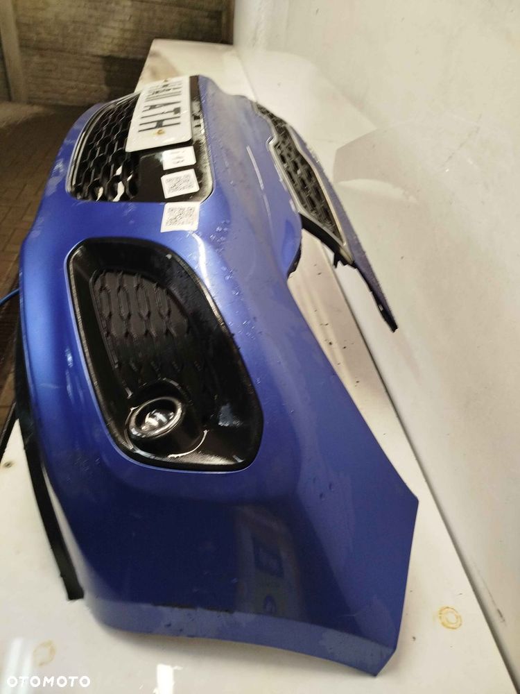 + ZDERZAK PRZÓD PRZEDNI KIA RIO 3 III NIEBIESKI BŁĘKITNY HALOGENY - 2