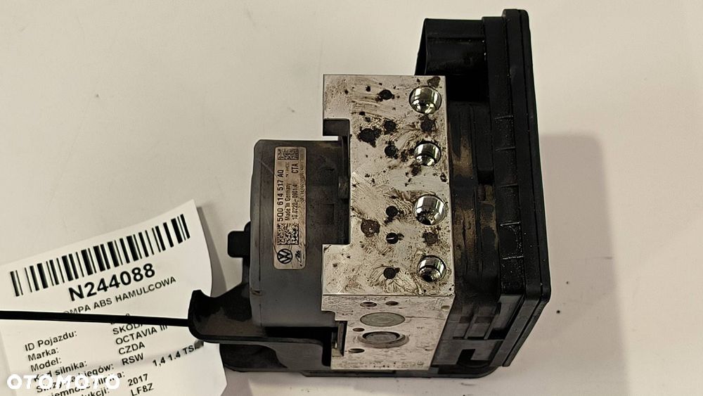 POMPA ABS HAMULCOWA SKODA OCTAVIA III 5Q0614517AQ - 3