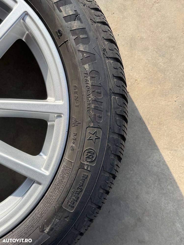 Vând jante originale BMW G20-21 pe 17” cu anvelope de iarnă ca noi - 11