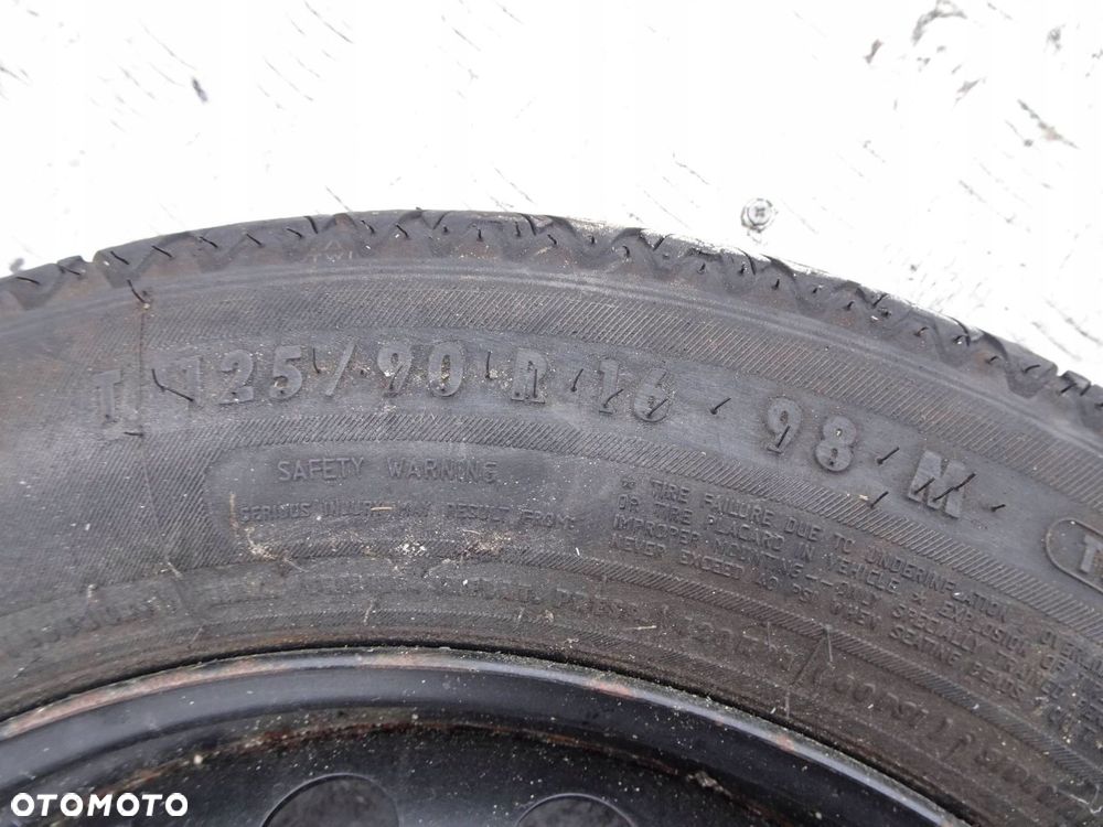 koło dojazdowe mercedes c-klasa w204 16" 2044000302 - 5