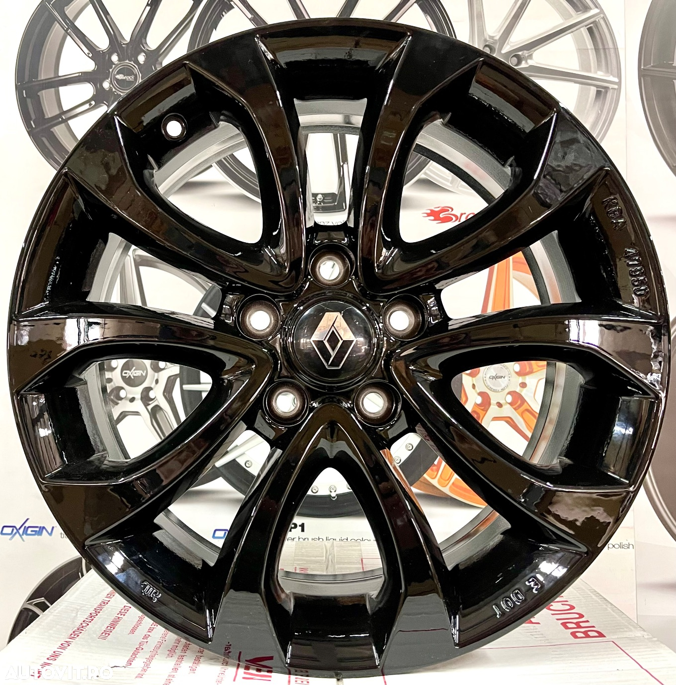 Jante Renault Kadjar, Megane, Scenic, Espace, Talisman, Koleos, noi, 17 inch, originale - 2