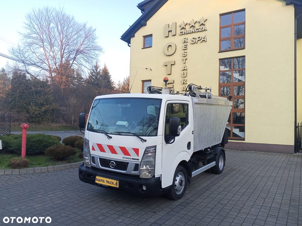 Nissan Cabstar NT400/ŚMIECARKA +WYWROT DO 3,5T MODEL35.12/FRANCJA