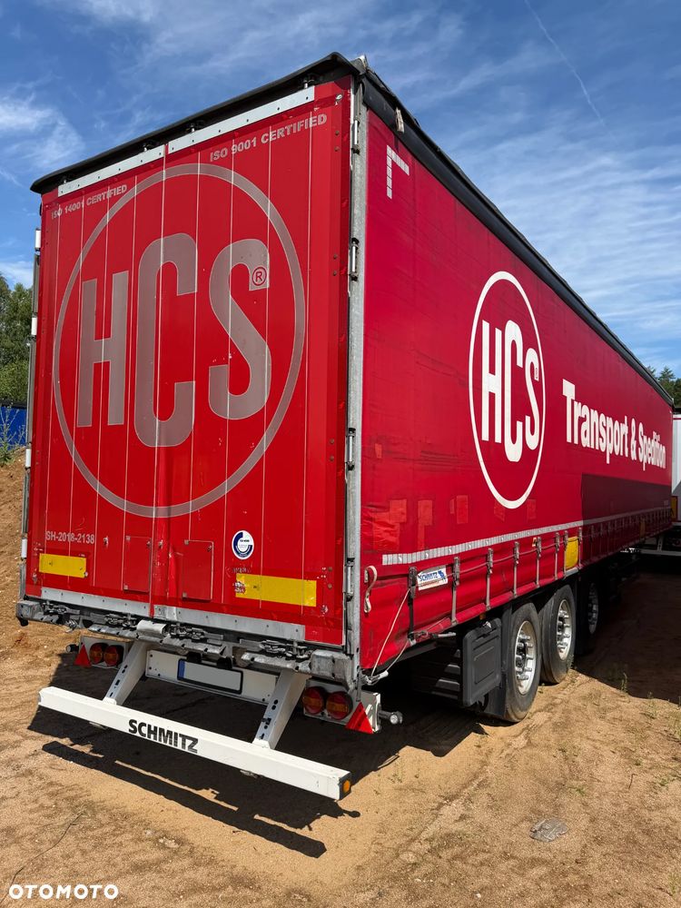Schmitz Cargobull FIRANKA / OPONY JAK NOWE / Z PEŁNYM WYPOSAŻENIEM DO ZAŁADUNKU PASY, BELKI, MATY, NAROŻNIKI / KILKA SZTUK !! - 15